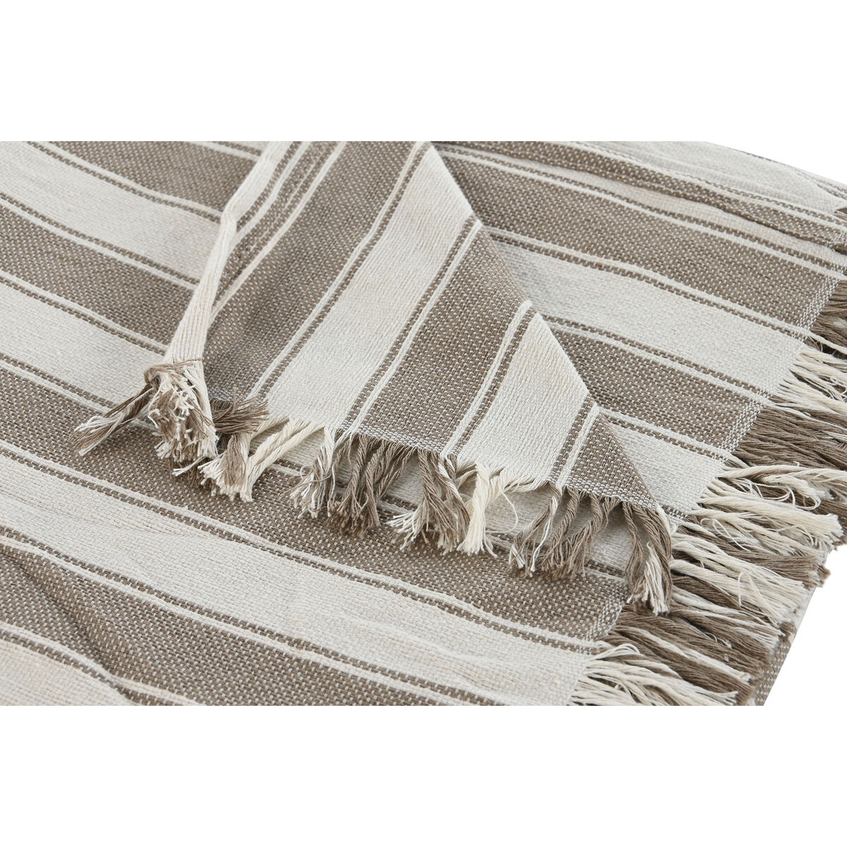 Bed Cover Home ESPRIT Beige 230 x 260 cm